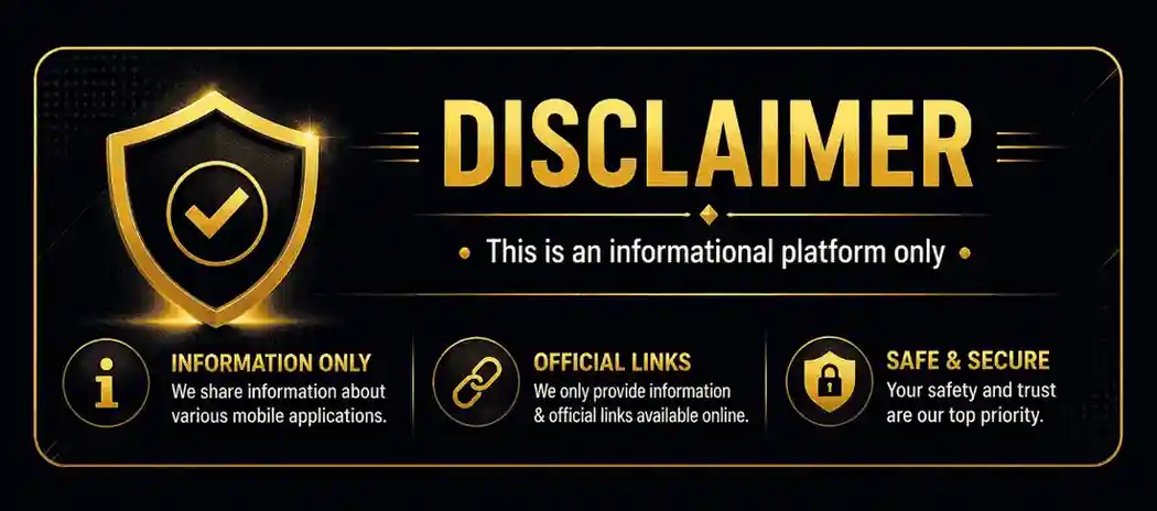 Yono Real App Disclaimer Banner